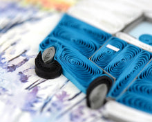 Load image into Gallery viewer, Quilling Card - Road Trip Everyday Quilled Greeting Card