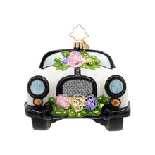 Load image into Gallery viewer, Christopher Radko - Holiday Glass Ornament – Sweetheart Getaway