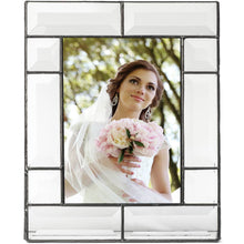 Load image into Gallery viewer, J Devlin Glass Art - Beveled Glass Picture Frame Pic 112 Series: 5x7 Vertical