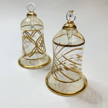 Load image into Gallery viewer, Dandarah (Ships from USA) - Blown Glass Ornament - Engraved Bell: Pink