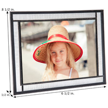 Load image into Gallery viewer, J Devlin Glass Art - Fluted Glass Picture Frame 5x7 322-5x7HV