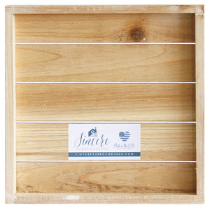 Sincere Surroundings - Friends Are Angels - Perfect Pallet Petites: 8" x 8" x 1"