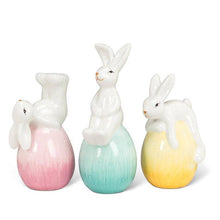 Load image into Gallery viewer, Playful Bunnies with Eggs-3 Assorted
