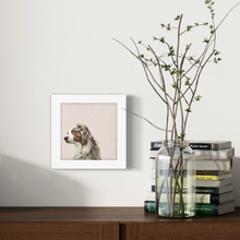 Load image into Gallery viewer, Cathy Walters Art - Best Friend Sunbathing Aussie Happy Square