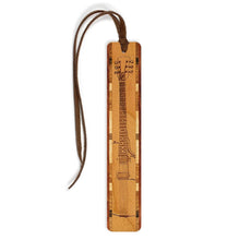 Load image into Gallery viewer, Mitercraft - Electric Guitar Musical Instrument Engraved Wooden Bookmark
