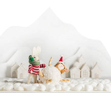 Load image into Gallery viewer, Abbott - Cat with Hat in Snowball Ornament