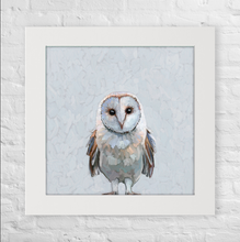 Load image into Gallery viewer, Cathy Walters Art - In This Together Owl Happy Square™