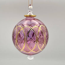 Load image into Gallery viewer, Dandarah (Ships from USA) - Blown Glass Ornament - Celestial Star Pink