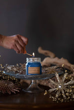 Load image into Gallery viewer, Eco Candle Company - 8oz mason BLUE CHRISTMAS *NEW!