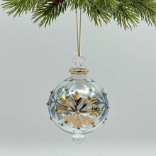 Load image into Gallery viewer, Dandarah (Ships from USA) - Blown Glass Small Ornament - Colored Snow Flake: Pink