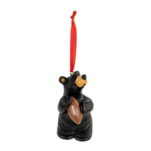 Load image into Gallery viewer, BF Football Bear Ornament