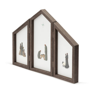 Nativity Triptych Shadowbox