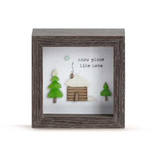 Snow Place Like Home Shadowbox