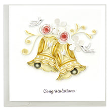Load image into Gallery viewer, Quilling Card - Wedding Bells