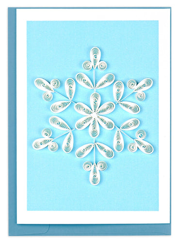 Quilling Card - Snowflake Gift Enclosure