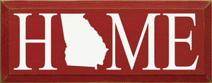 SAWDUST CITY - Home Wood Sign - Choose your State!