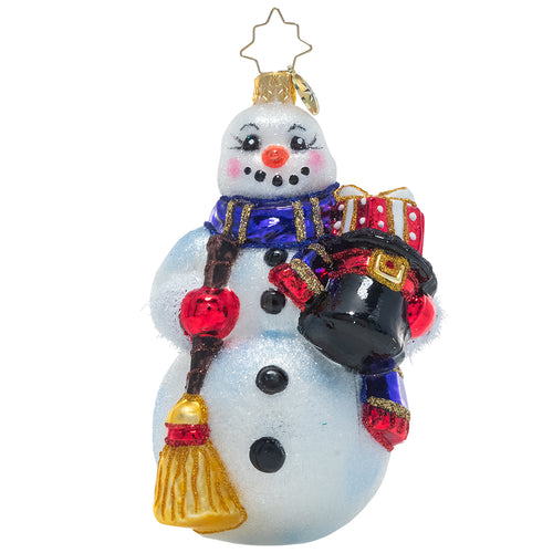 Smiling Snow Friend Ornament