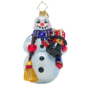 Smiling Snow Friend Ornament
