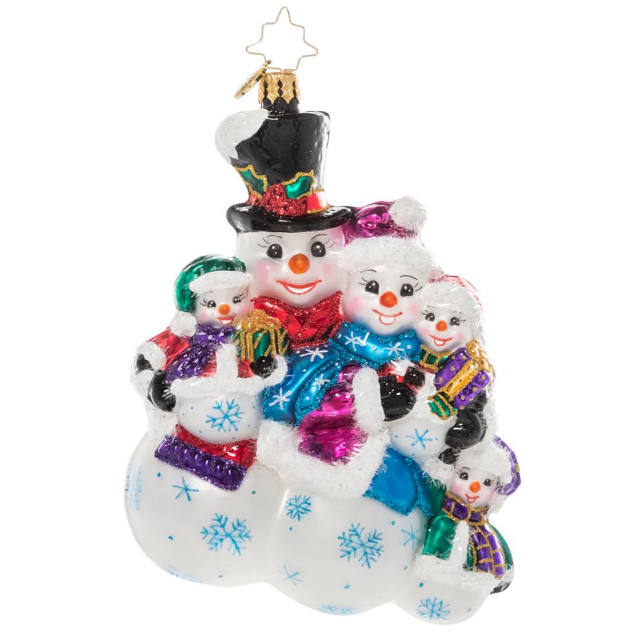 Frosty Family Ornament