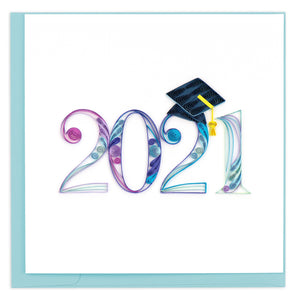 Quilling Card - 2021 Graduation