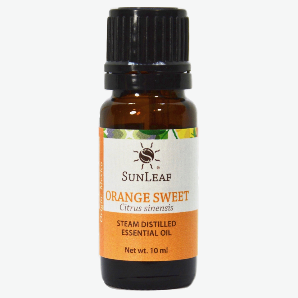 SunLeaf Naturals - 10 ml Orange Sweet Single Note Essential Oil