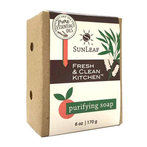 SunLeaf Naturals - Fresh & Clean Kitchen - Purifying Soap