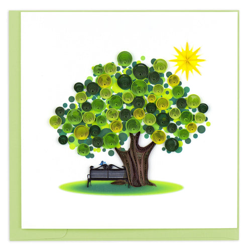 Quilling Card - Summer Tree