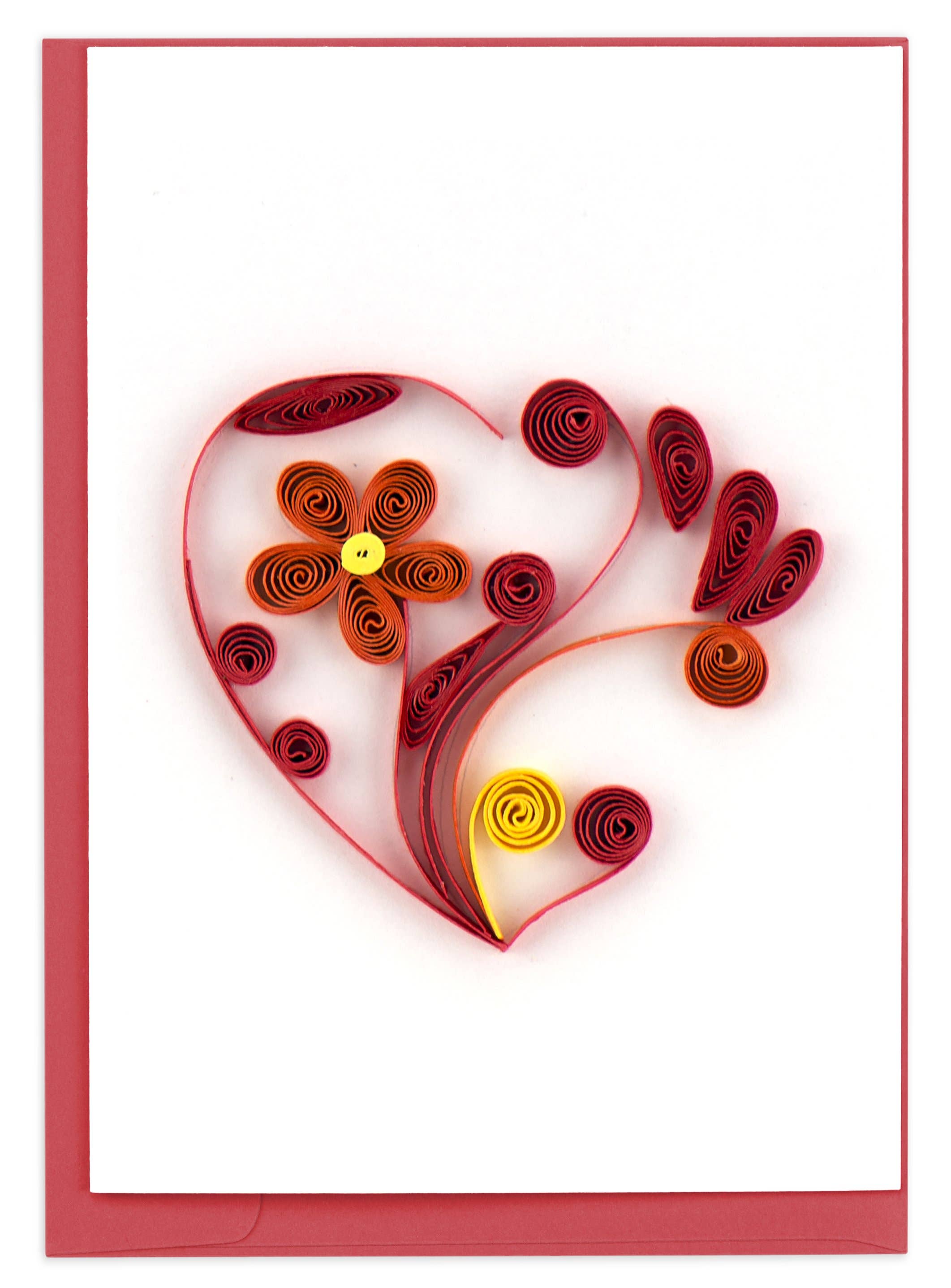 Paper Quilling a Heart