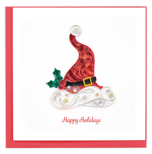 Quilling Card - Santa Hat