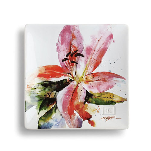 DC Stargazer Lily Snack Plate