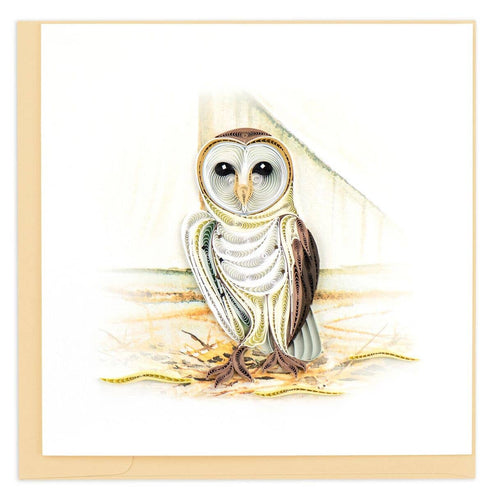 Quilling Card - Barn Owl Card