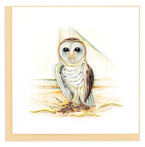 Quilling Card - Barn Owl Card