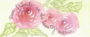Credo Designs LTD - Beauty Within Bookmark packaged with Harney Teabag