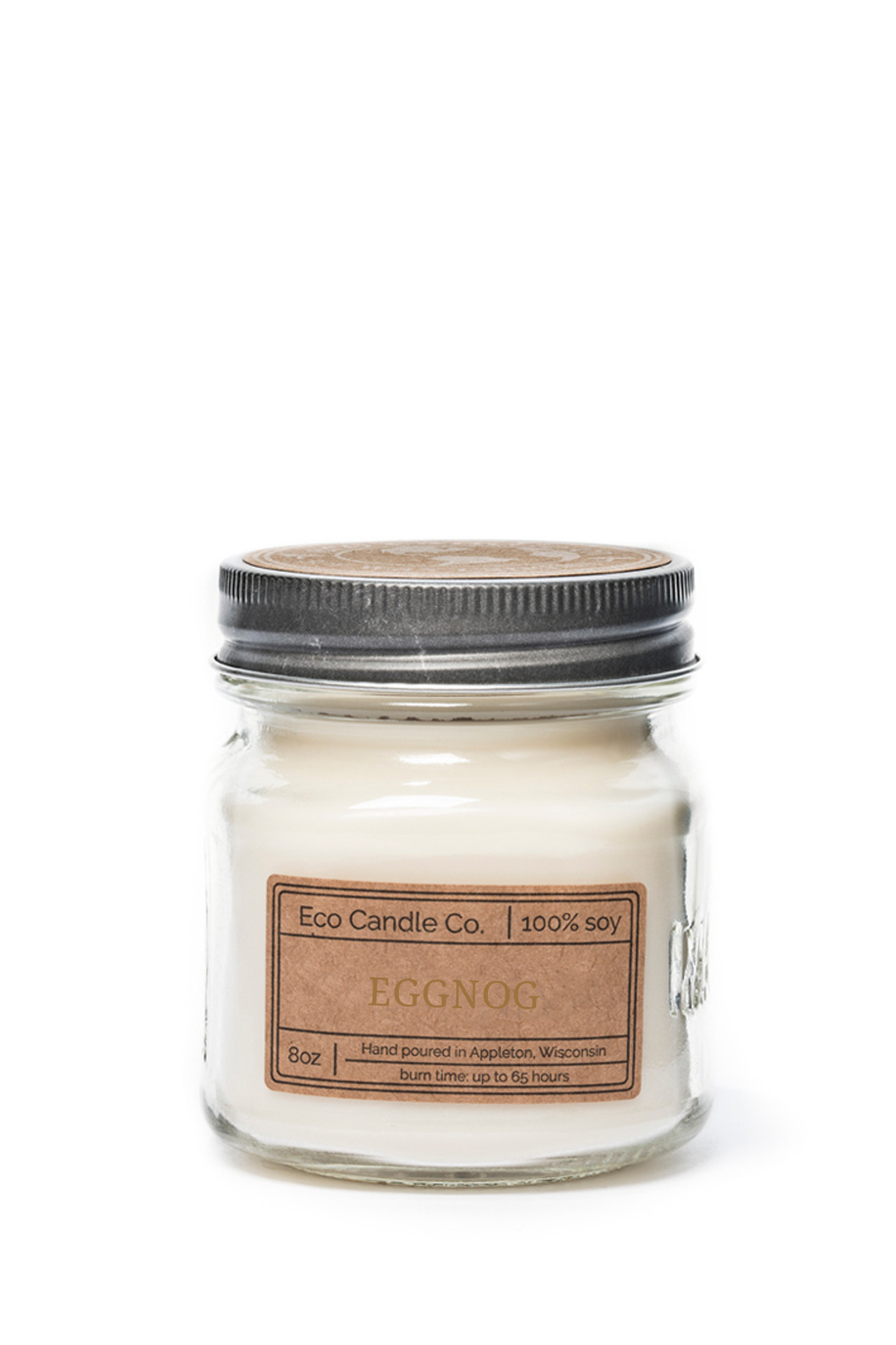 Eco Candle Company - 8oz mason EGGNOG