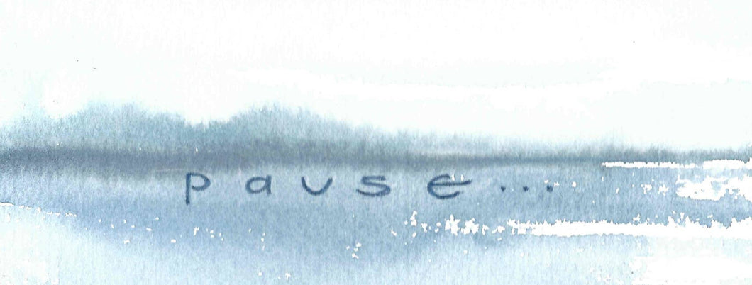 Credo Designs LTD - Pause Bookmark packaged with Harney Teabag