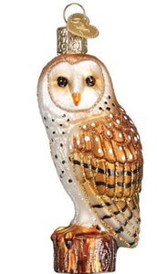 OWC Barn Owl Ornament