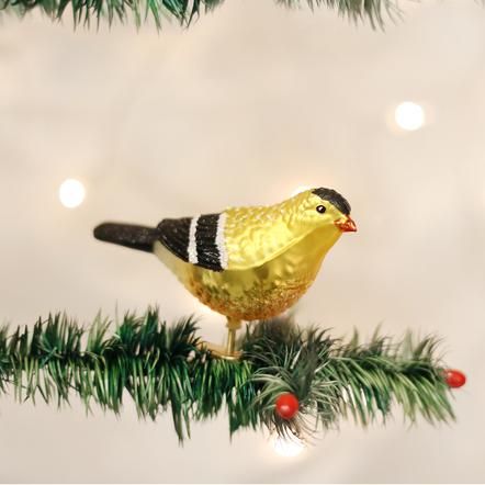 OWC American Goldfinch Ornament