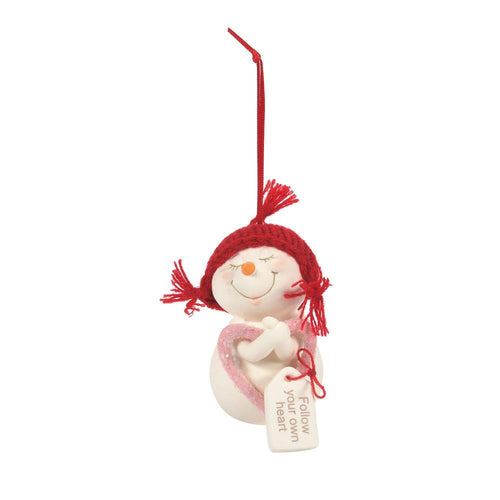 Snowpinions Follow You Own Heart Ornament
