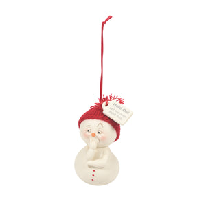 Snowpinions "Hold On! Let Me Overtink This" Ornament