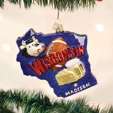 OWC State of Wisconsin Ornament