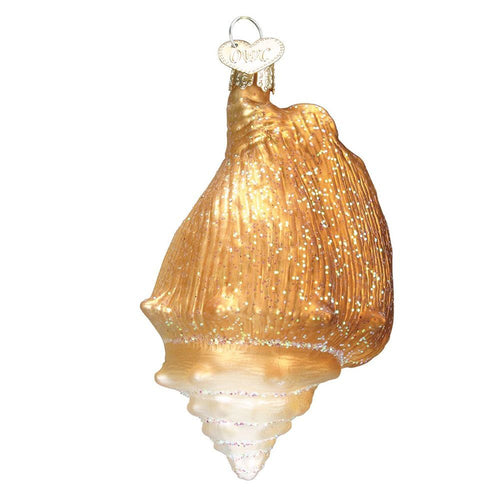 OWC Golden Seashell Ornament