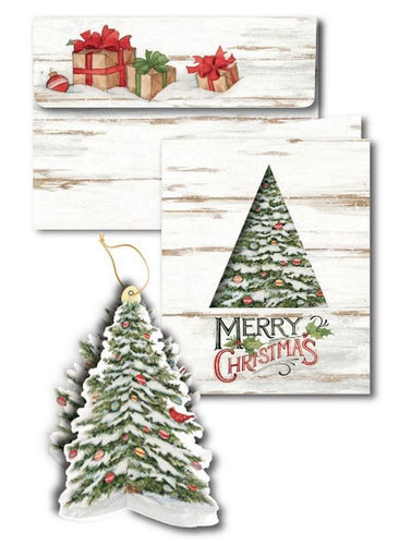 Christmas Tree Ornament Boxed Christmas Cards