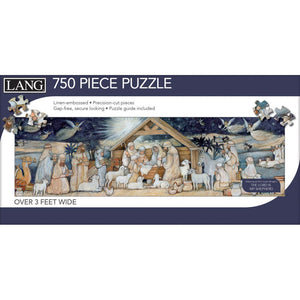Nativity Panoramic Puzzle 750 pc