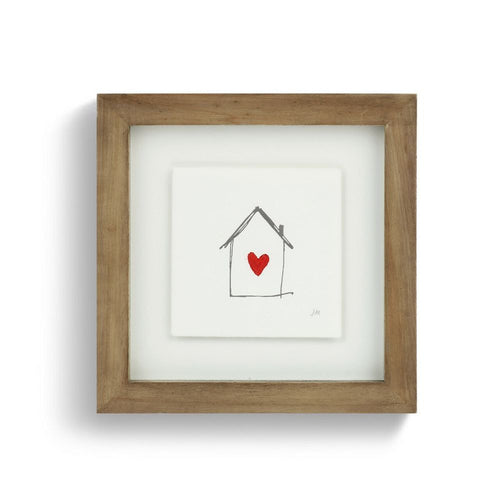 Heart-Filled Home Wall Art
