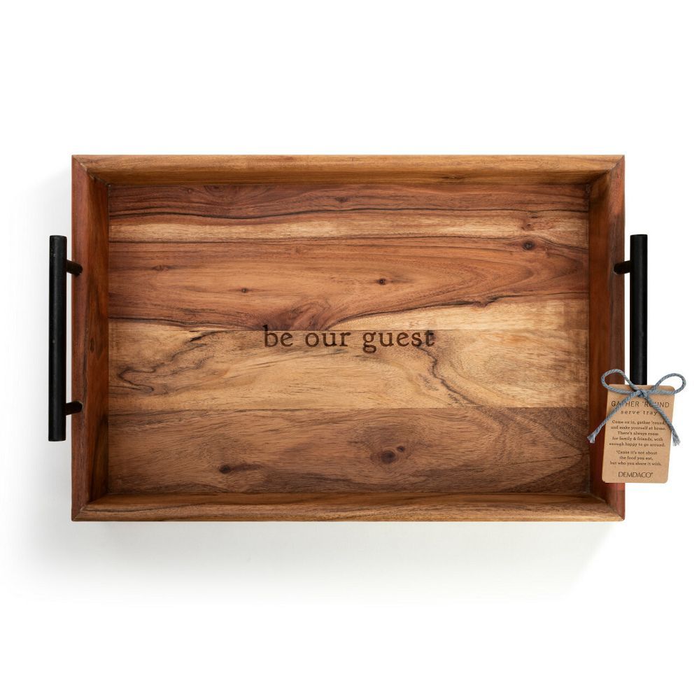 Be Our Guest Wood Serving Board