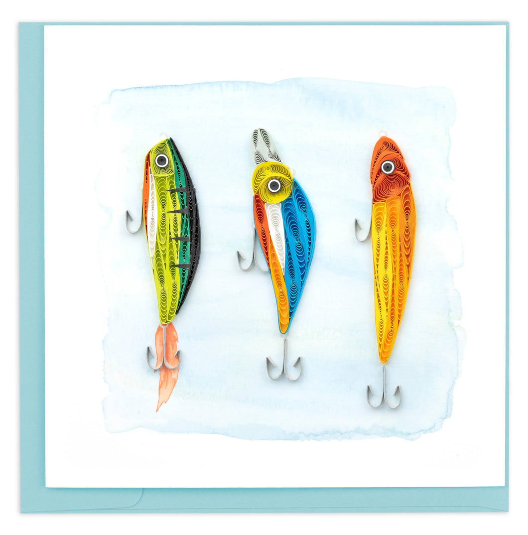 Quilling Card - Fishing Lures