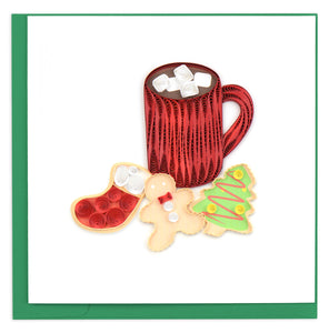 Quilling Card - Christmas Cookies