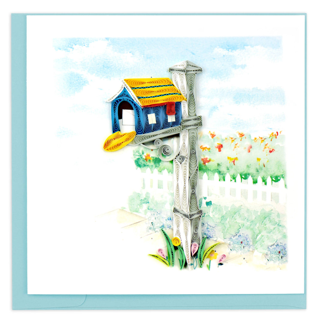 Quilling Card - Happy Mailbox