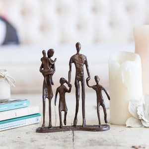 Danya B - Family of Five Bronze Sculpture