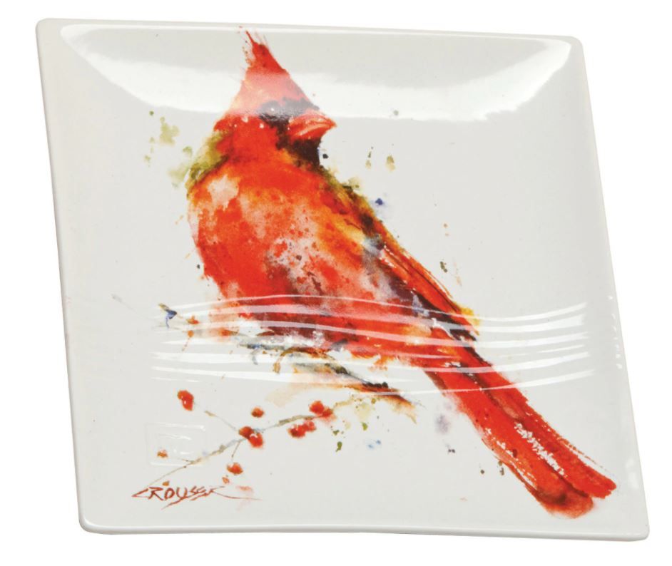 DC Cardinal Snack Plate